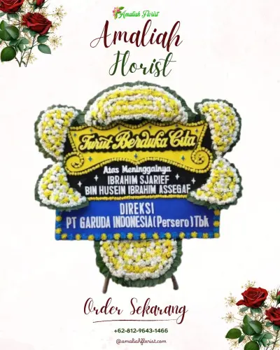 Papan Bunga Duka di Pekutatan